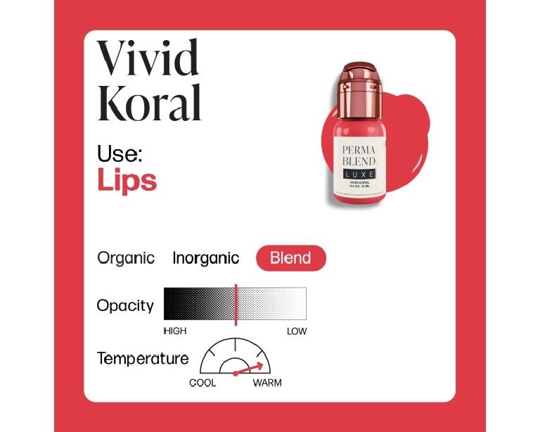 Perma Blend Luxe 15ml - Vivid Koral