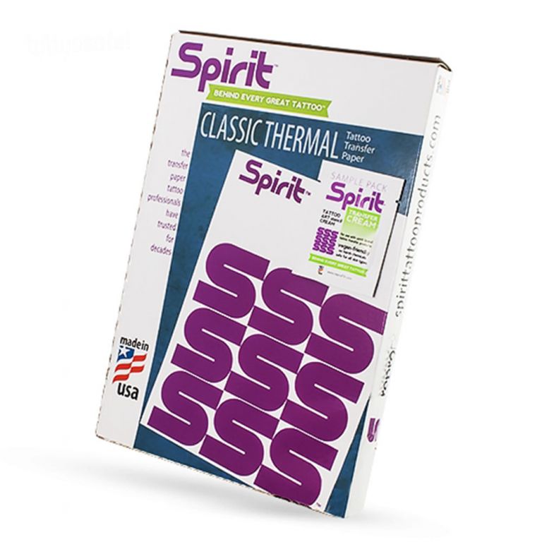 Carta Ectografica Stencil Spirit per Macchina