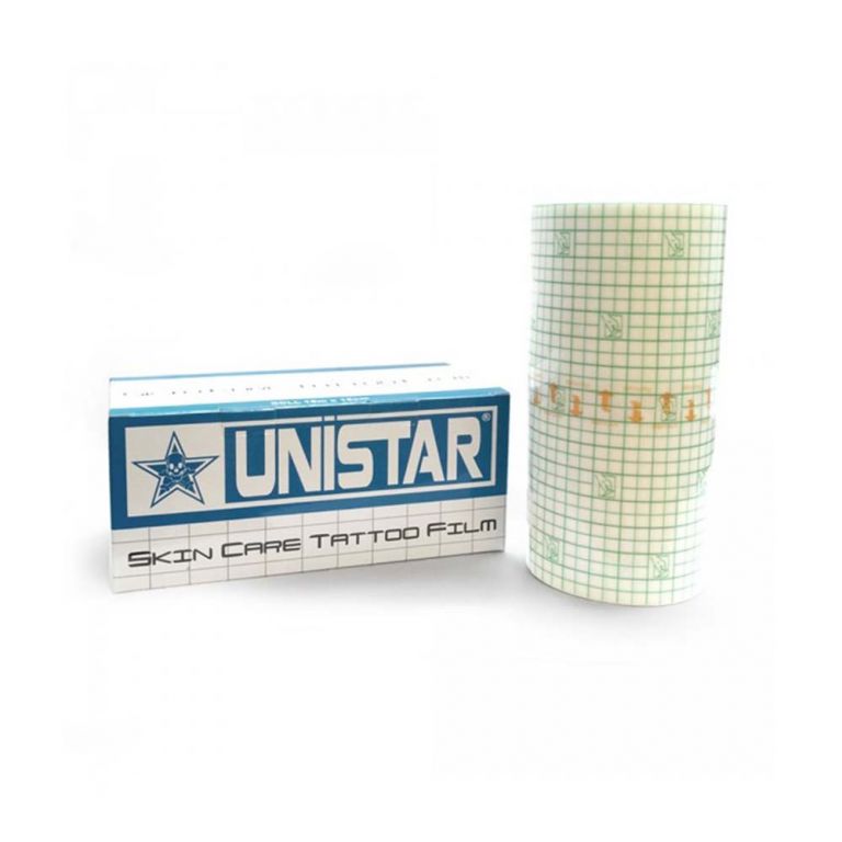 Rotolo di Pellicola Protettiva per Tatuaggio - Unistar 15cm X 10m