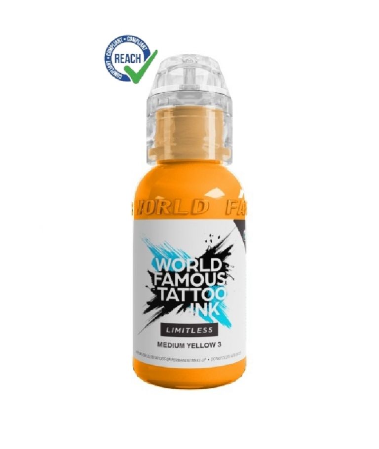 World Famous Limitless 30ml - Medium Yellow 3