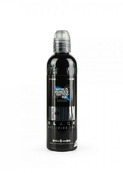 World Famous Limitless 120ml - Obsidian Outlining World Famous Tattoo Ink
